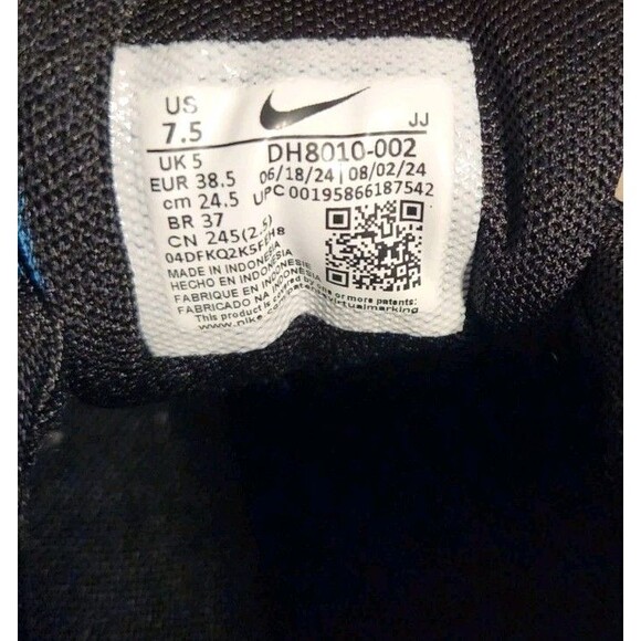 Size 7.5 - Nike Air Max 90 Black White W - Picture 6 of 6